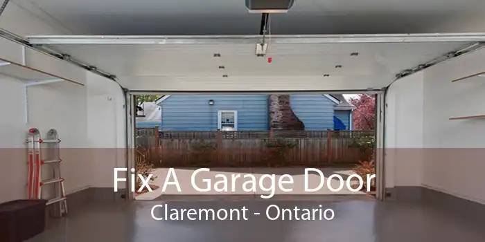 Fix A Garage Door Claremont - Ontario