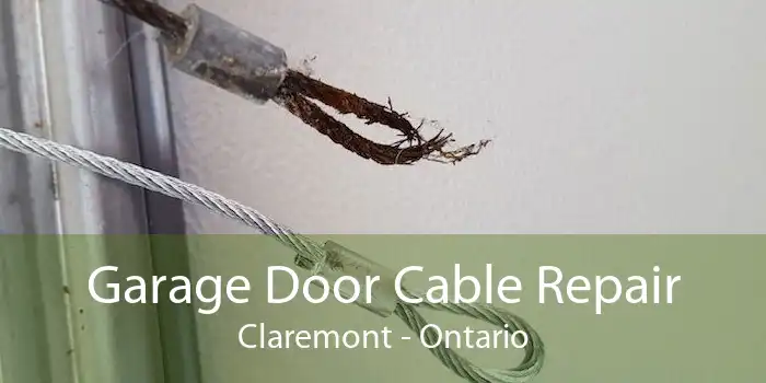 Garage Door Cable Repair Claremont - Ontario