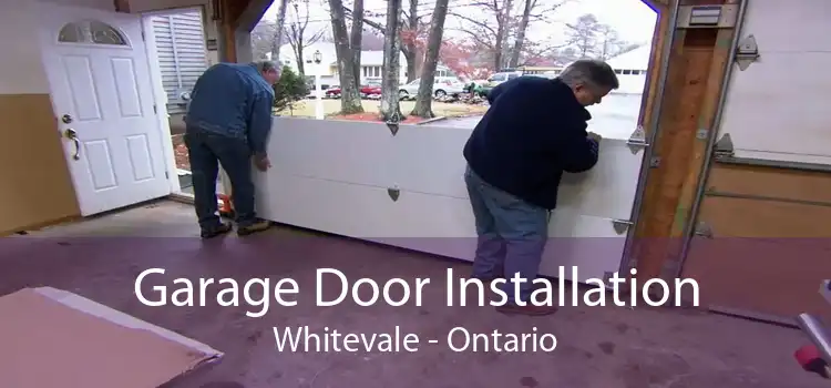Garage Door Installation Whitevale - Ontario