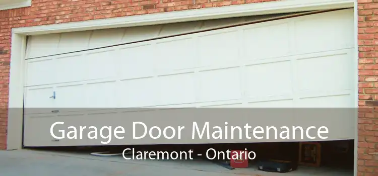 Garage Door Maintenance Claremont - Ontario