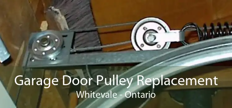 Garage Door Pulley Replacement Whitevale - Ontario
