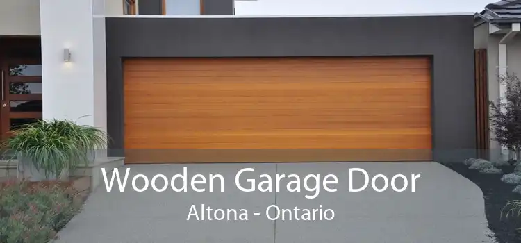 Wooden Garage Door Altona - Ontario
