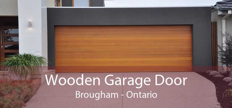 Wooden Garage Door Brougham - Ontario