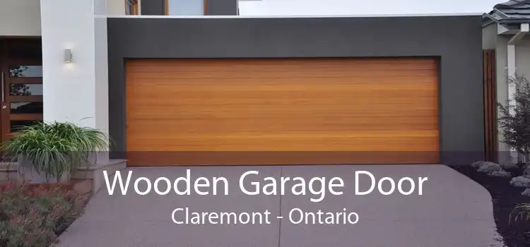 Wooden Garage Door Claremont - Ontario