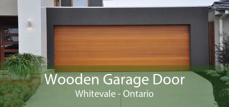 Wooden Garage Door Whitevale - Ontario