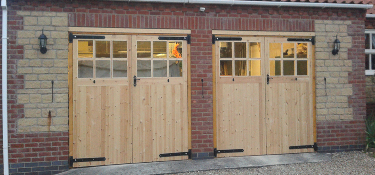 Side Hinged Wooden Garage Doors Kinsale